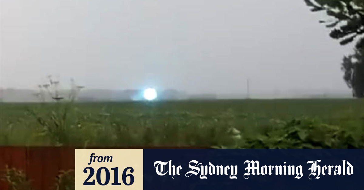 Video Ball lightning caught on camera